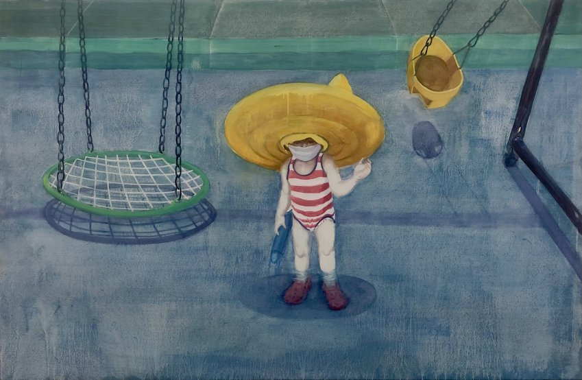 La vie est un rêve éphémère incertain - Occuper la piscine